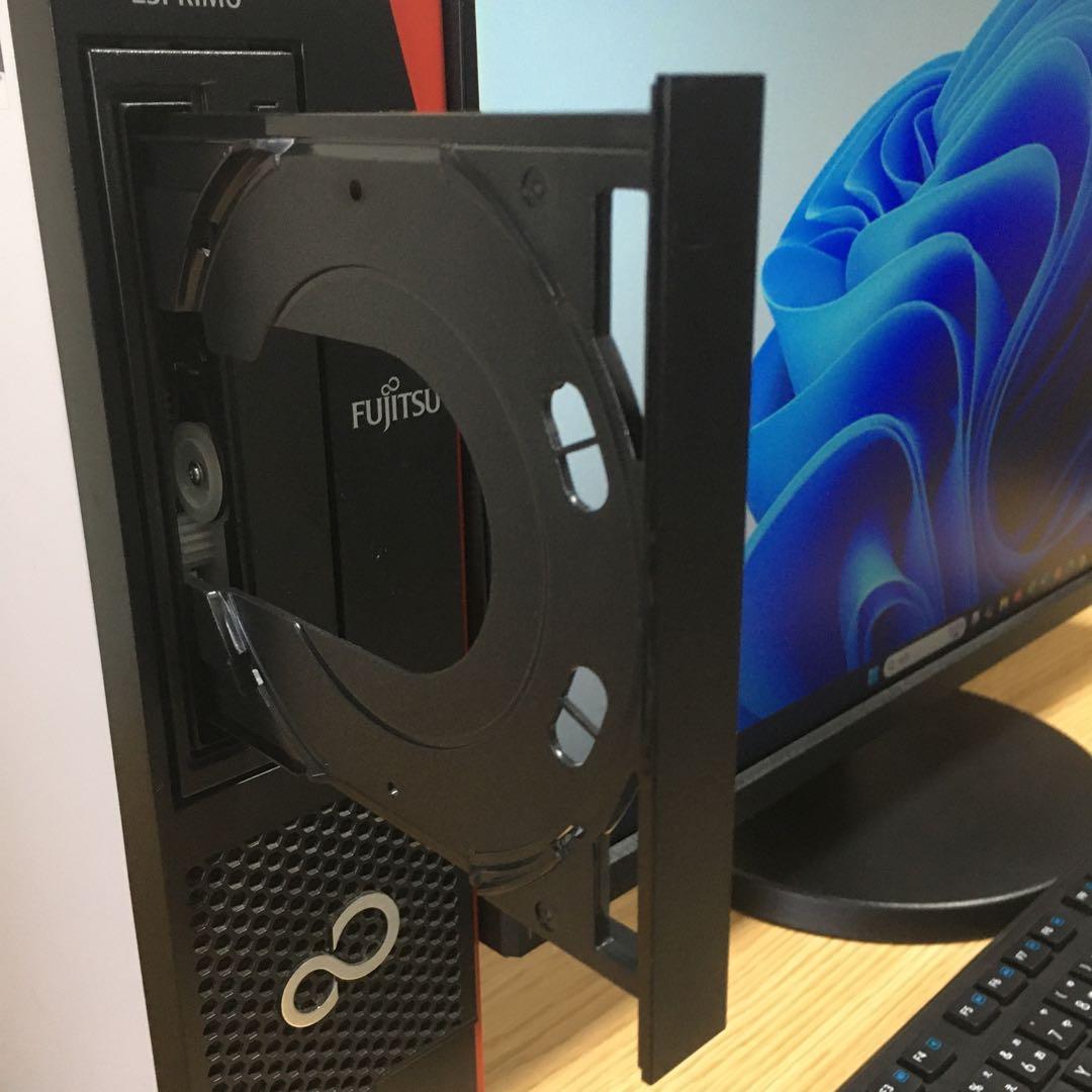 富士通 ESPRIMO 23.8'モニター Win11 デスクトップセット 取説