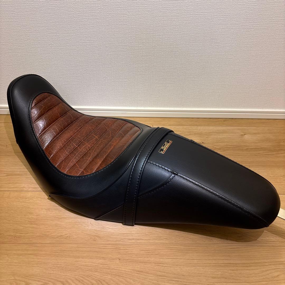 K&Hハーレーシート　ガンファイター タック2　’08～ツーリング