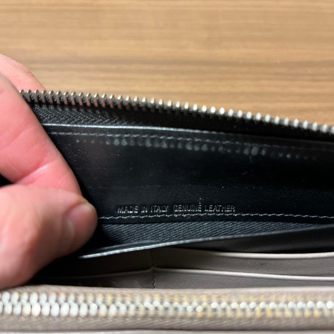 マルジェラ 長財布 カーフスキン　黒　山口一郎