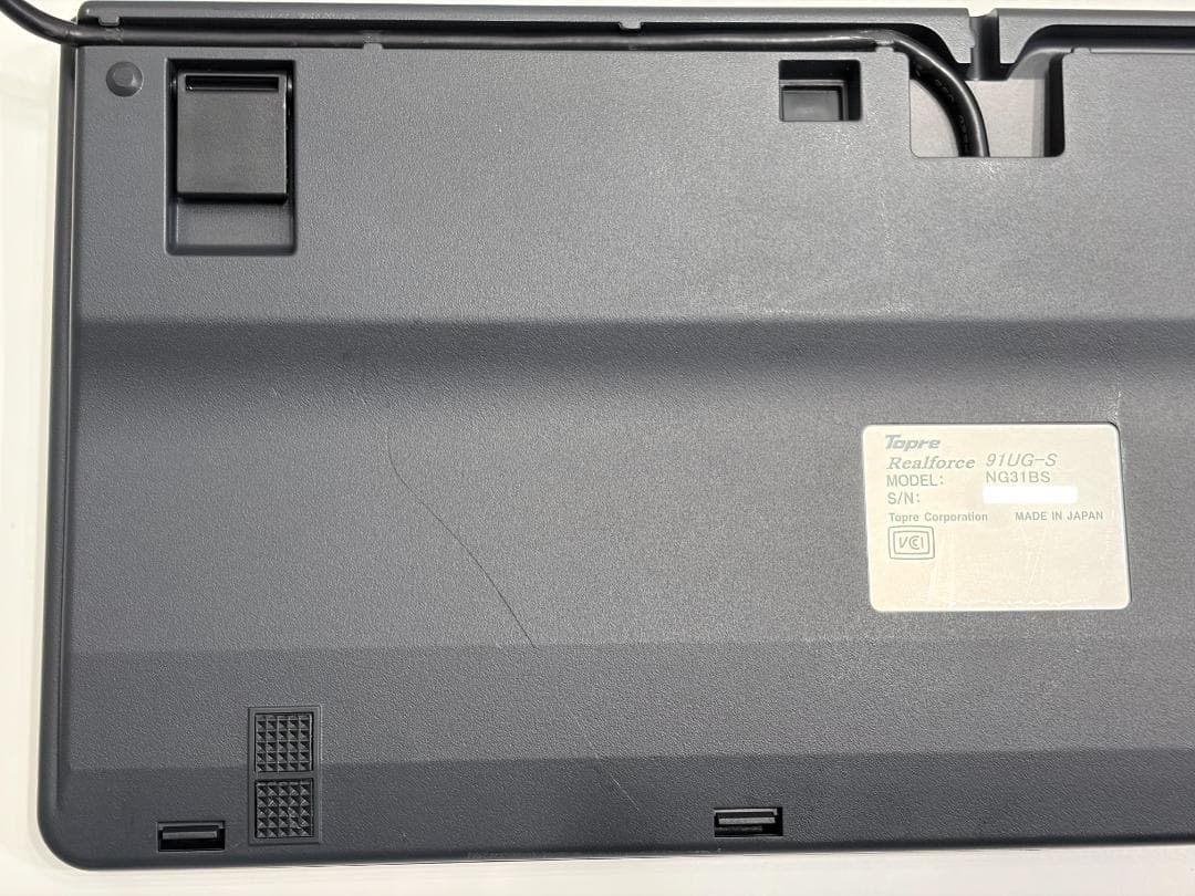 【動作良好】REALFORCE 91UG-S テンキーレス／静音／本体のみ