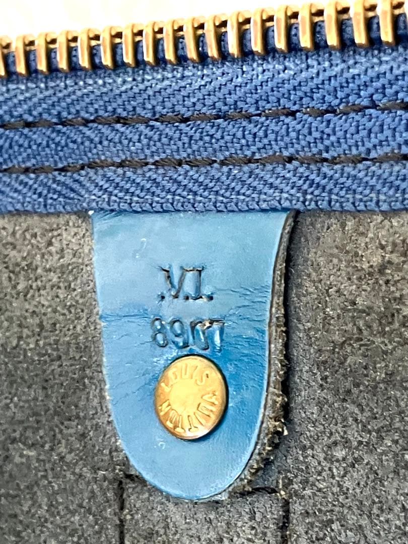 sendicoVuitton バッグ 青 エピSIZE 57×30×25c
