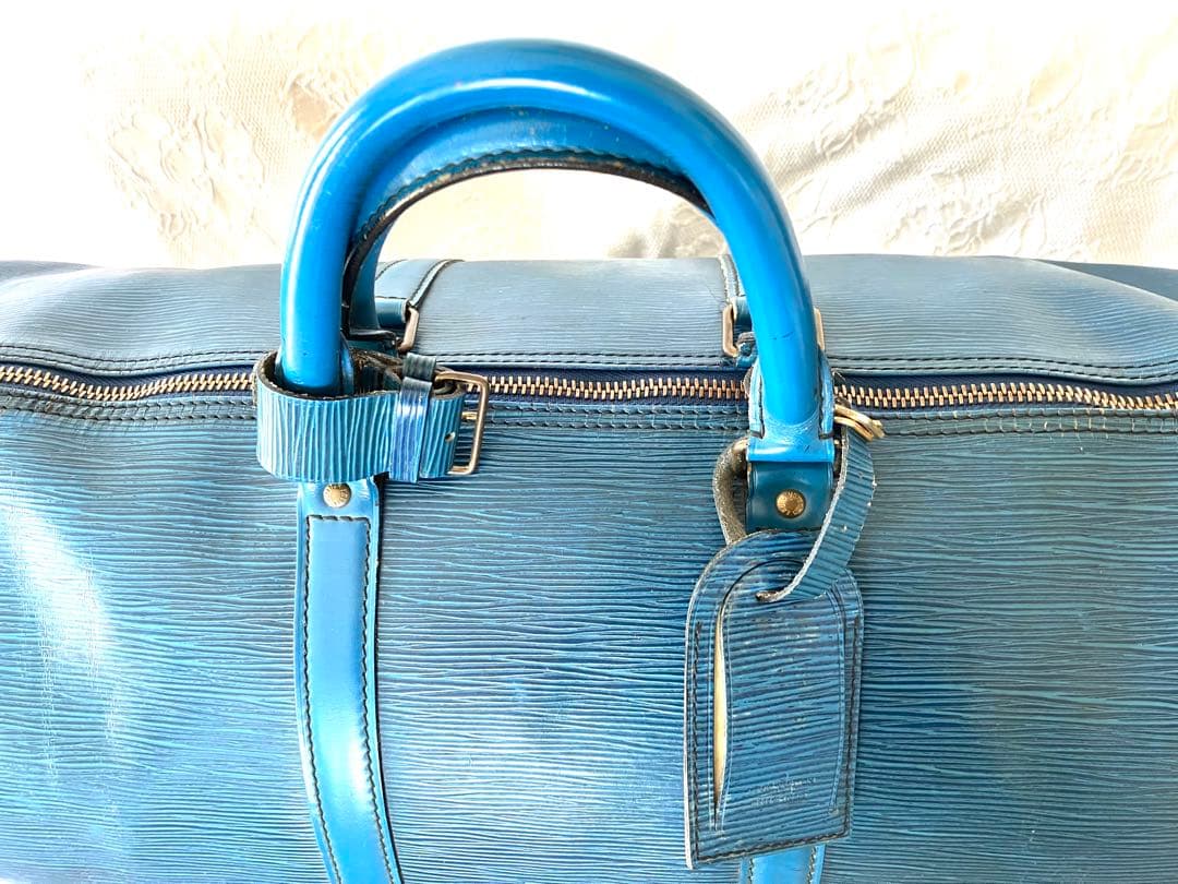 sendicoVuitton バッグ 青 エピSIZE 57×30×25c