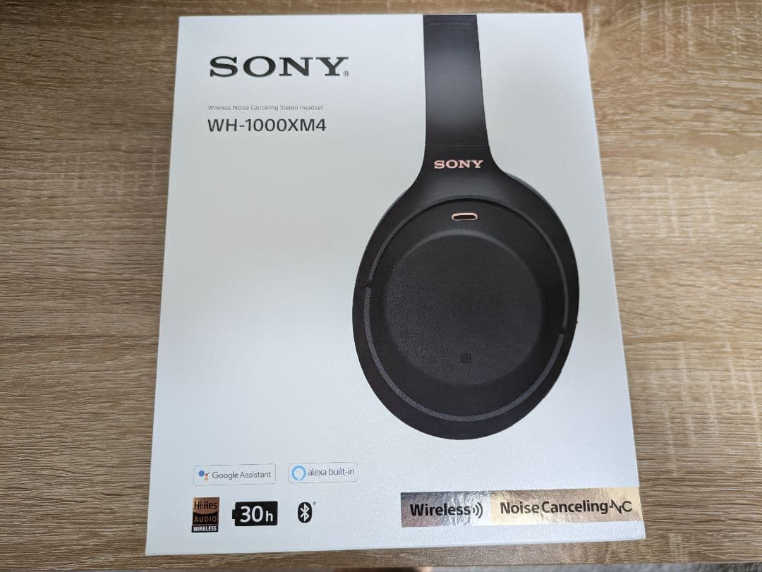 【SONY】ワイヤレスヘッドホン WH-1000XM4 ブラック