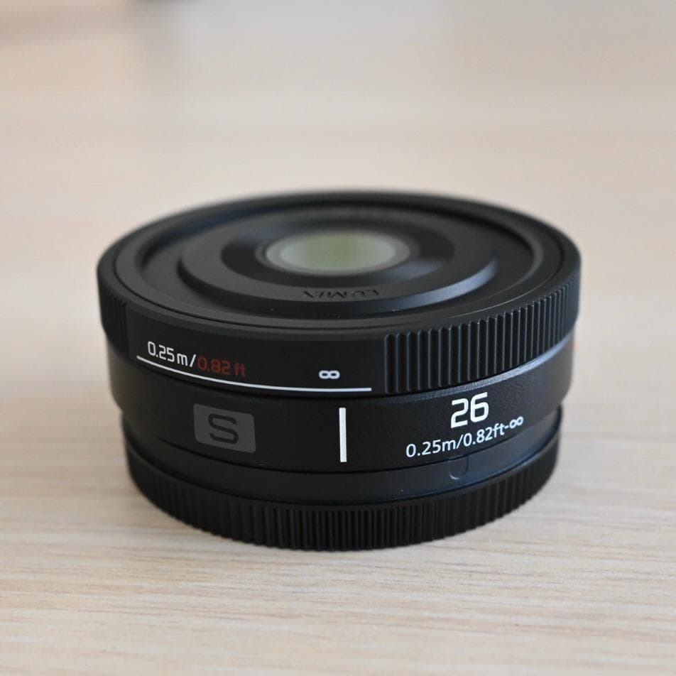 Panasonic LUMIX S 26mm F8 単焦点レンズ