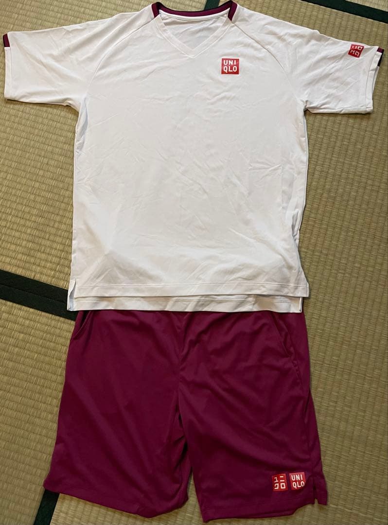 【美品】ユニクロ　フェデラー　上2枚、下1枚　3点セット