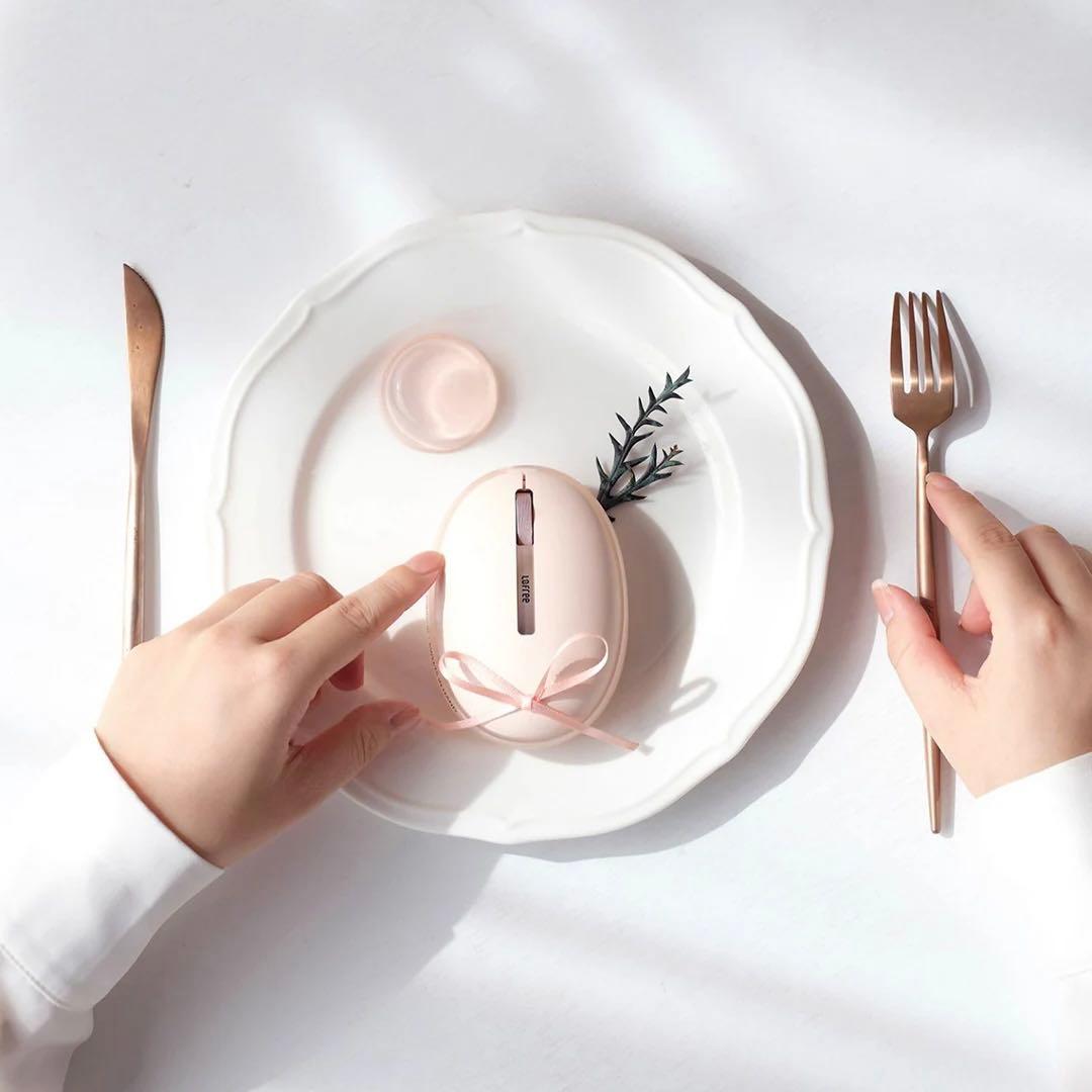 【日本未発売！】Lofree マウス ピンク ファンデーションミルクプリン