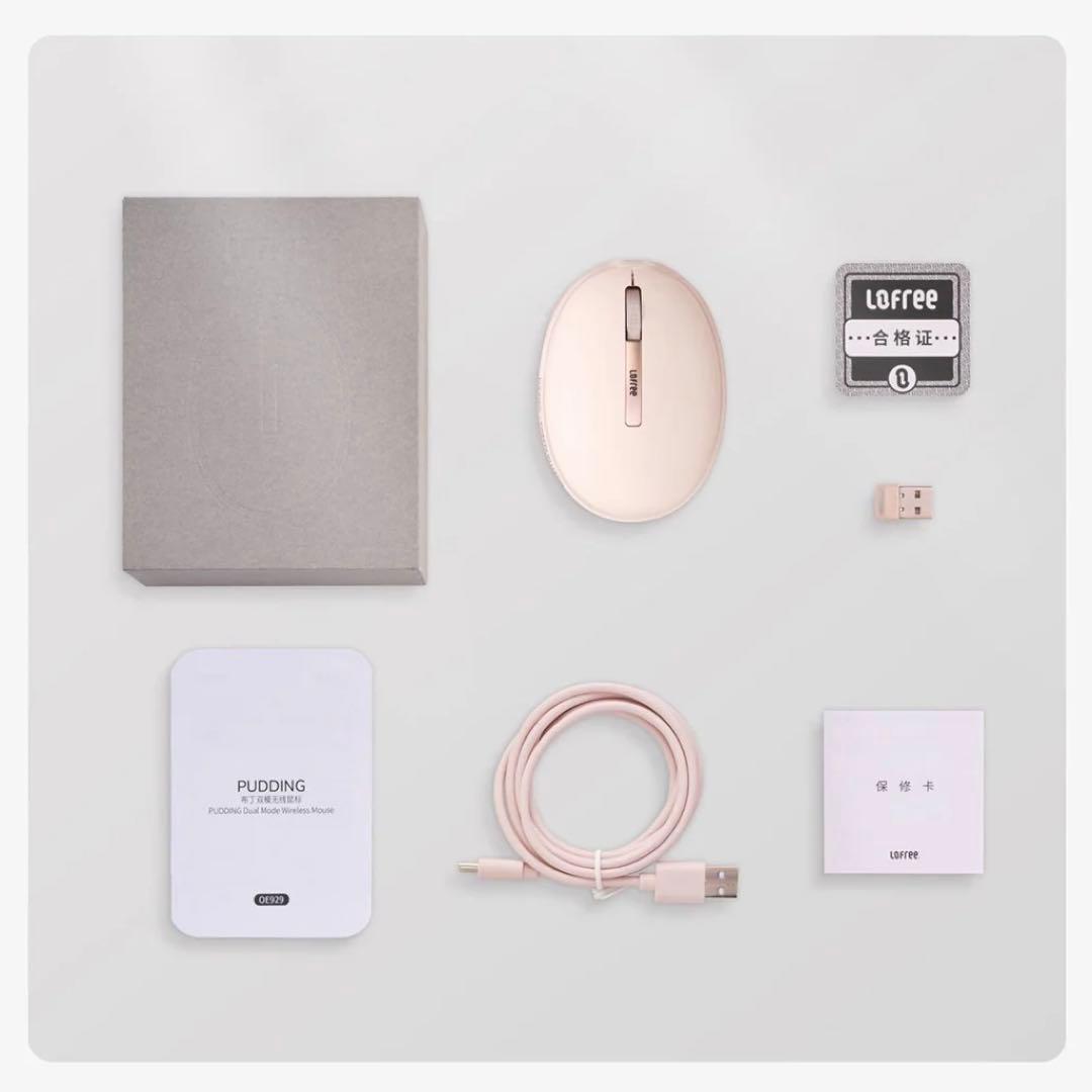 【日本未発売！】Lofree マウス ピンク ファンデーションミルクプリン