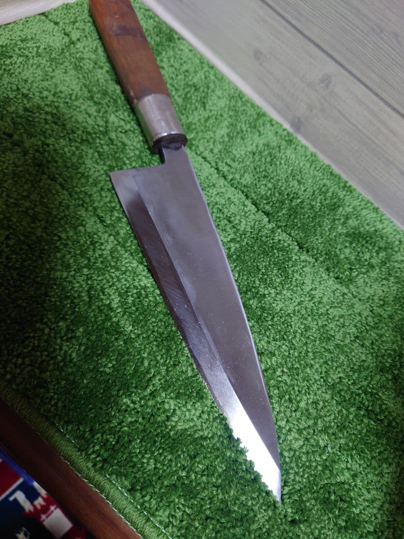 東京 紋三郎 解体包丁 出刃包丁 220mm まぐろ包丁 大出刃