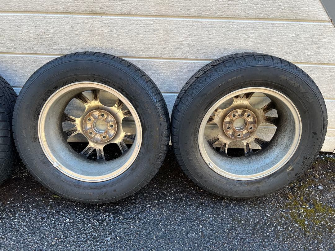 ホンダ　エリシオン　スタッドレスタイヤ&純正ホイールセットToyo 16インチ