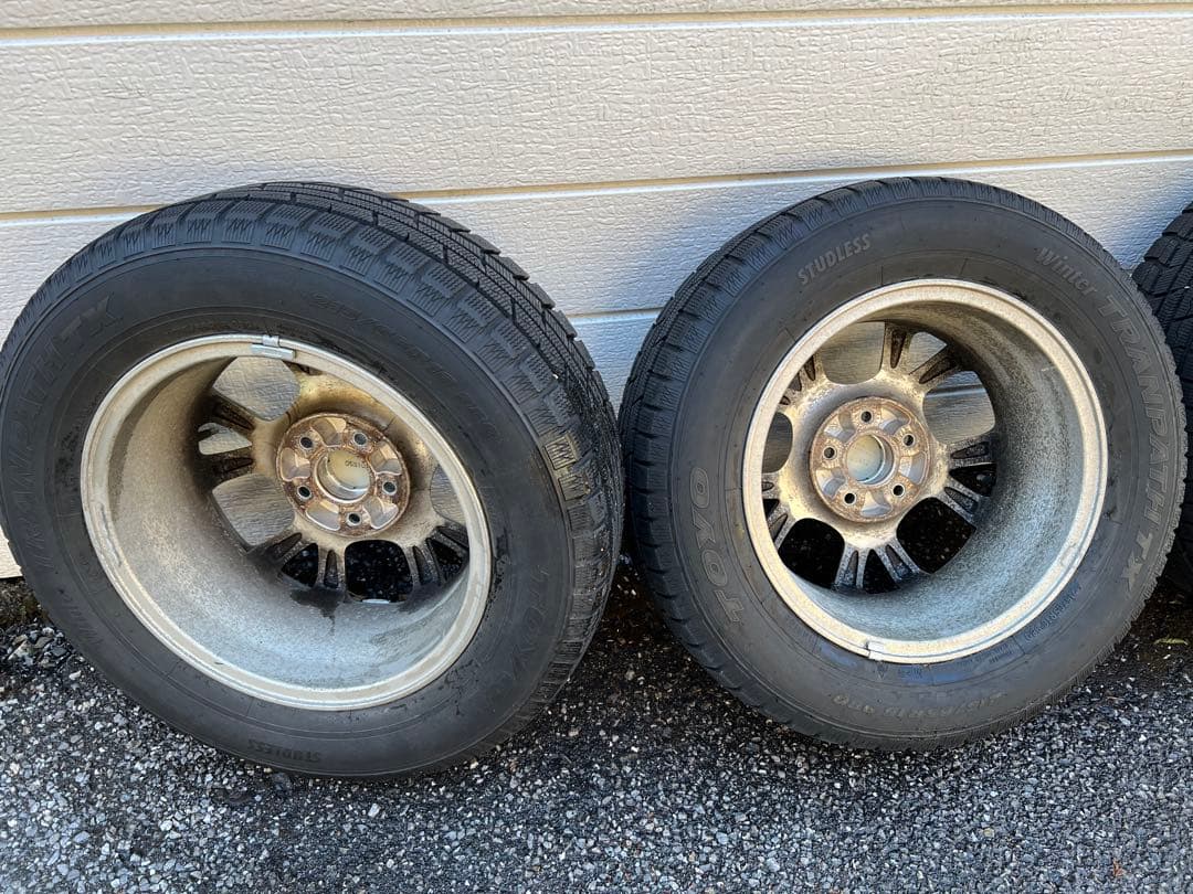 ホンダ　エリシオン　スタッドレスタイヤ&純正ホイールセットToyo 16インチ