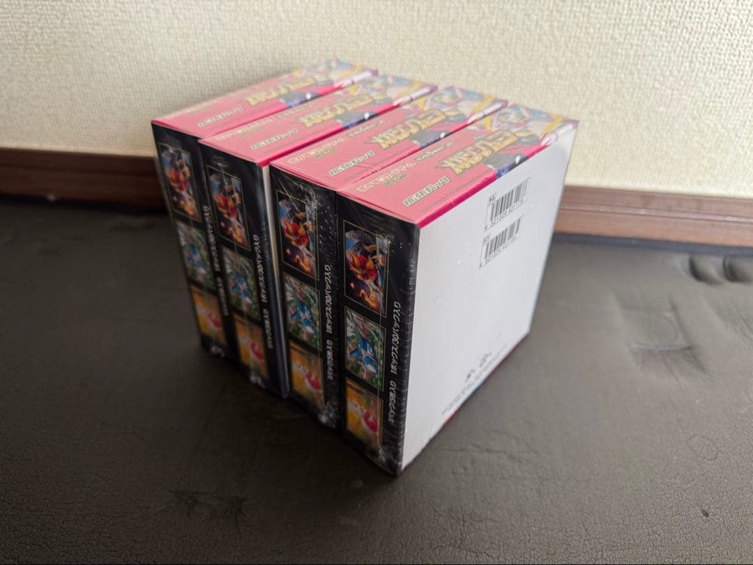 ポケモンカードゲーム メガシンフォニア　4BOX シュリンク付き