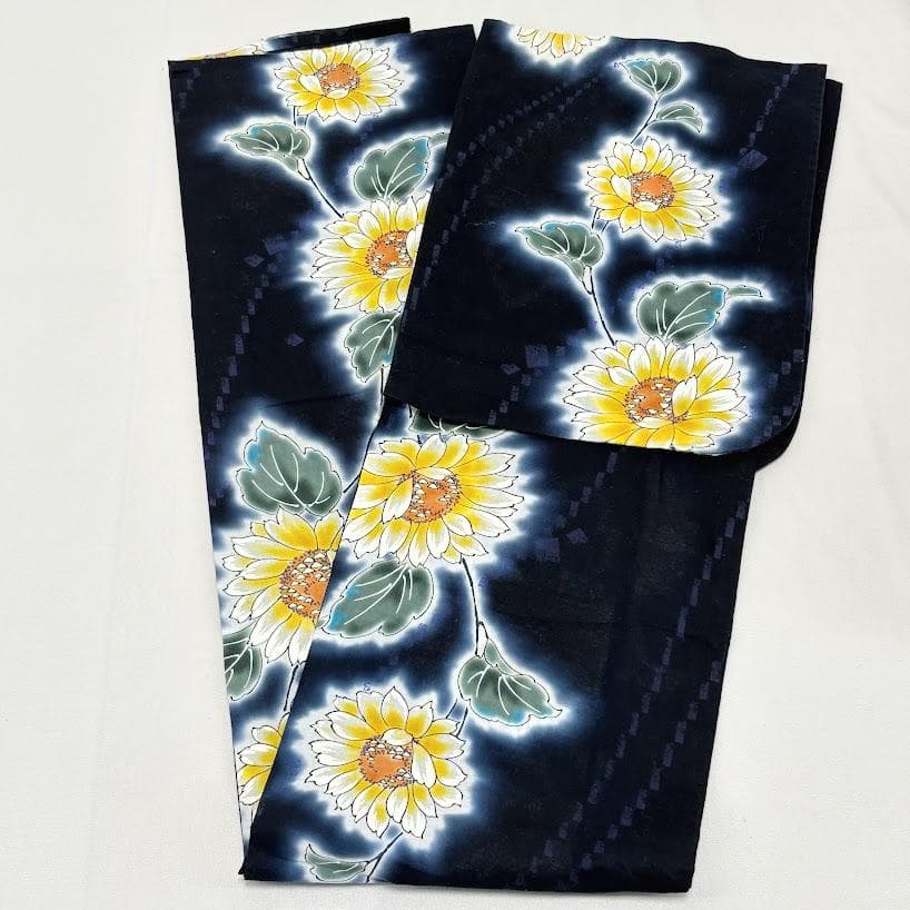 ゆりのはな　浴衣　女物　１０点　まとめ売り　未使用品～少々汚れ有り　綿　G812