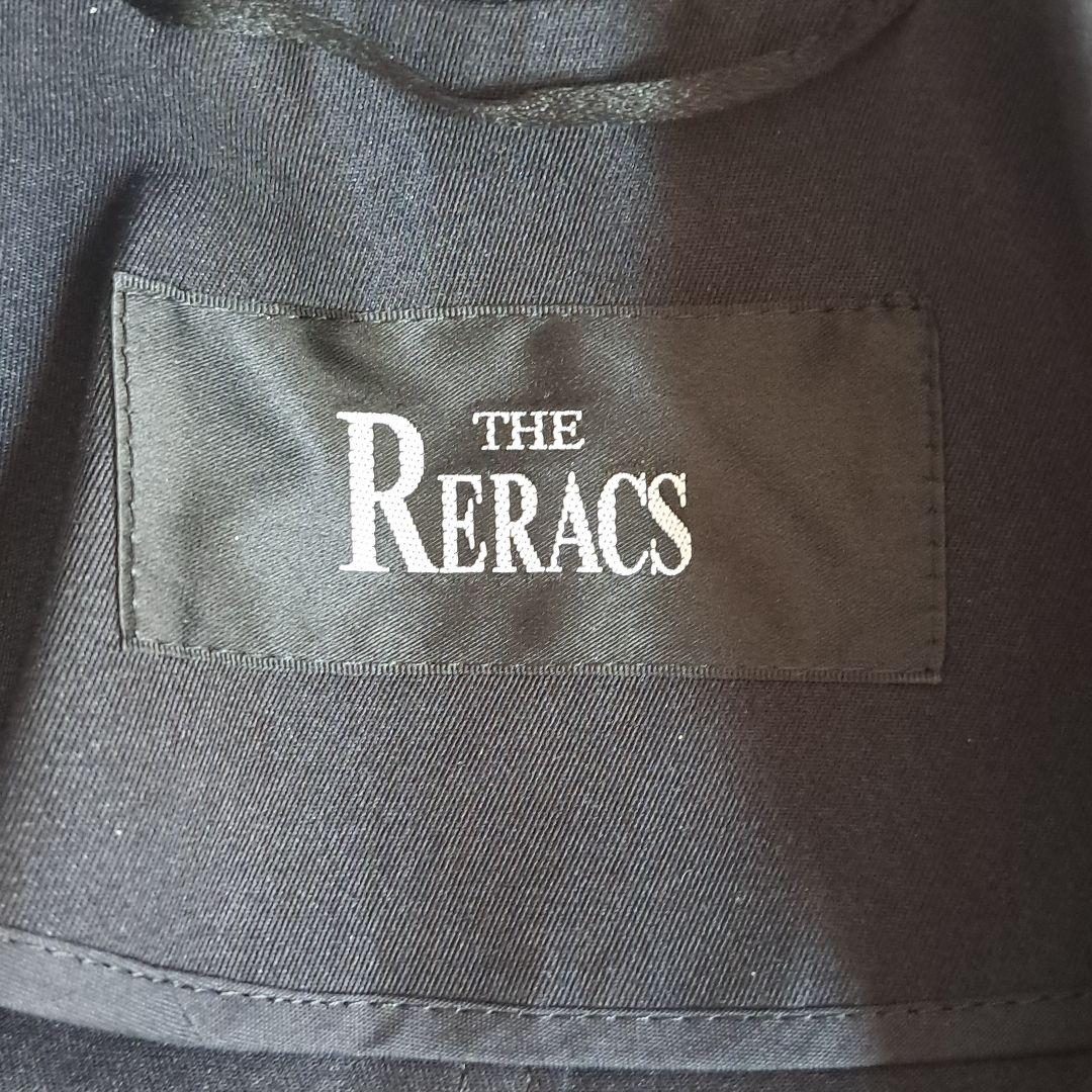 美品✨ザ リラクス ミリタリージャケット モッズコート ウールシルク 黒 38