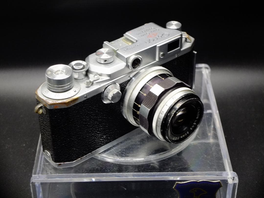 キャノンⅡF〈E・P〉／キャノン50mmf3.5ゼブラ付【実写確認整備品】