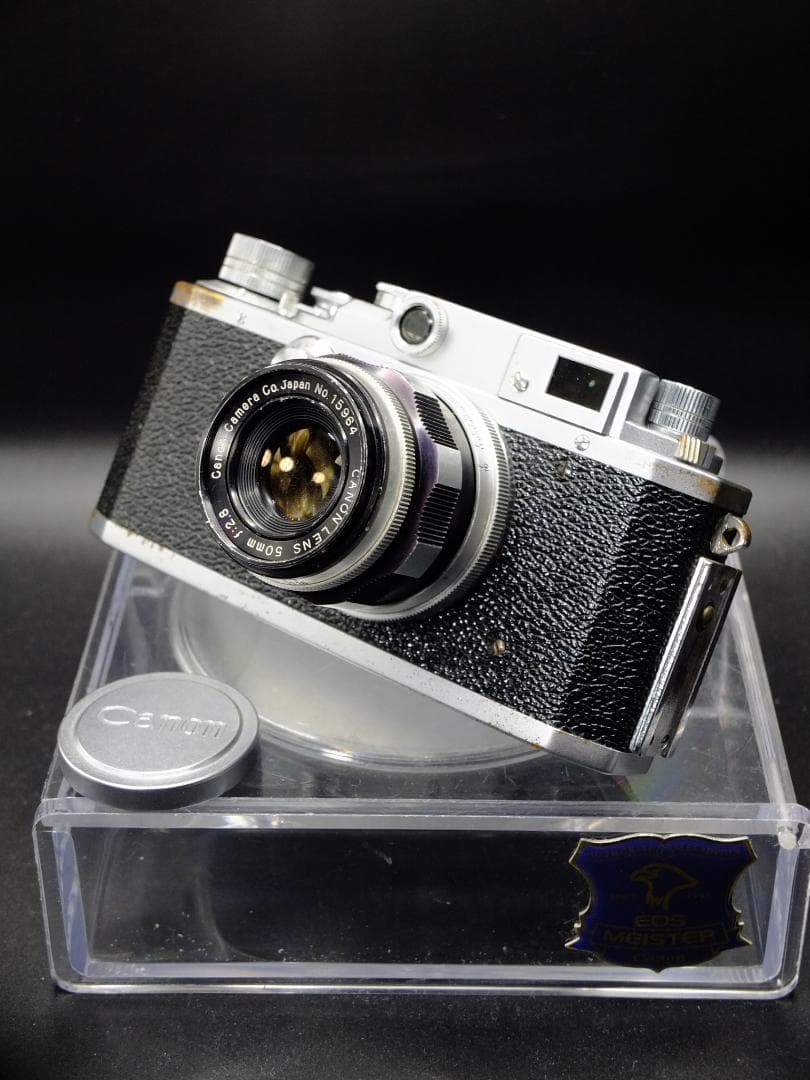 キャノンⅡF〈E・P〉／キャノン50mmf3.5ゼブラ付【実写確認整備品】