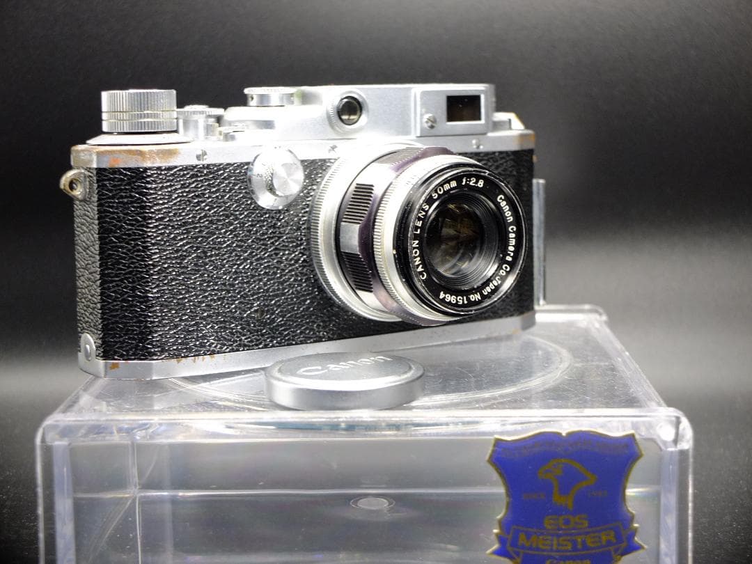 キャノンⅡF〈E・P〉／キャノン50mmf3.5ゼブラ付【実写確認整備品】