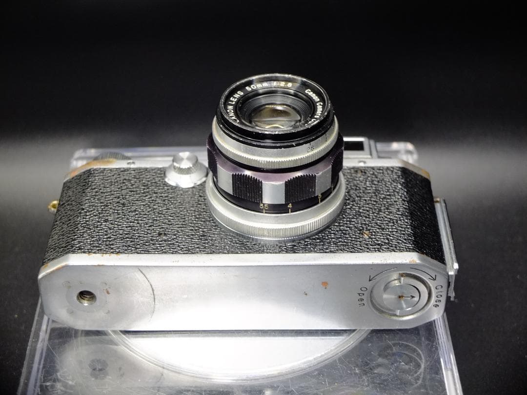 キャノンⅡF〈E・P〉／キャノン50mmf3.5ゼブラ付【実写確認整備品】