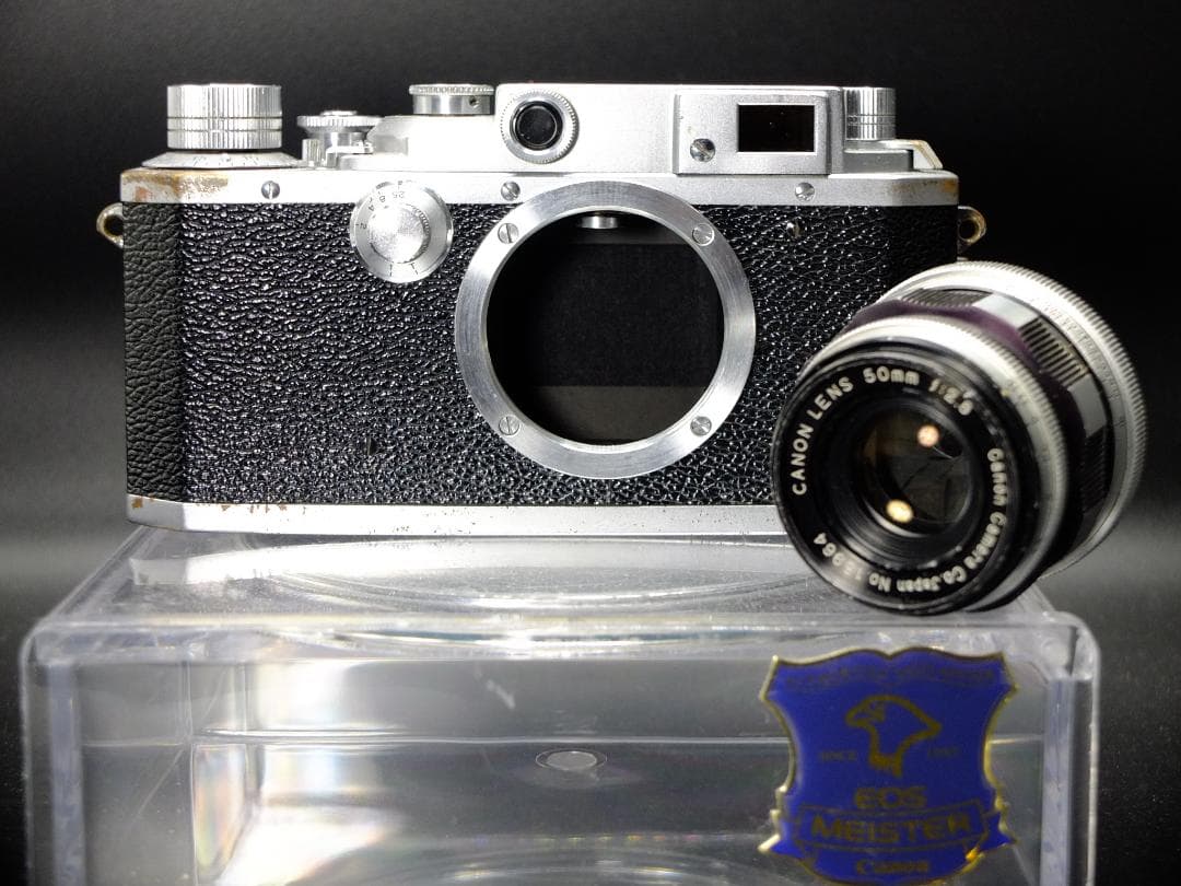 キャノンⅡF〈E・P〉／キャノン50mmf3.5ゼブラ付【実写確認整備品】