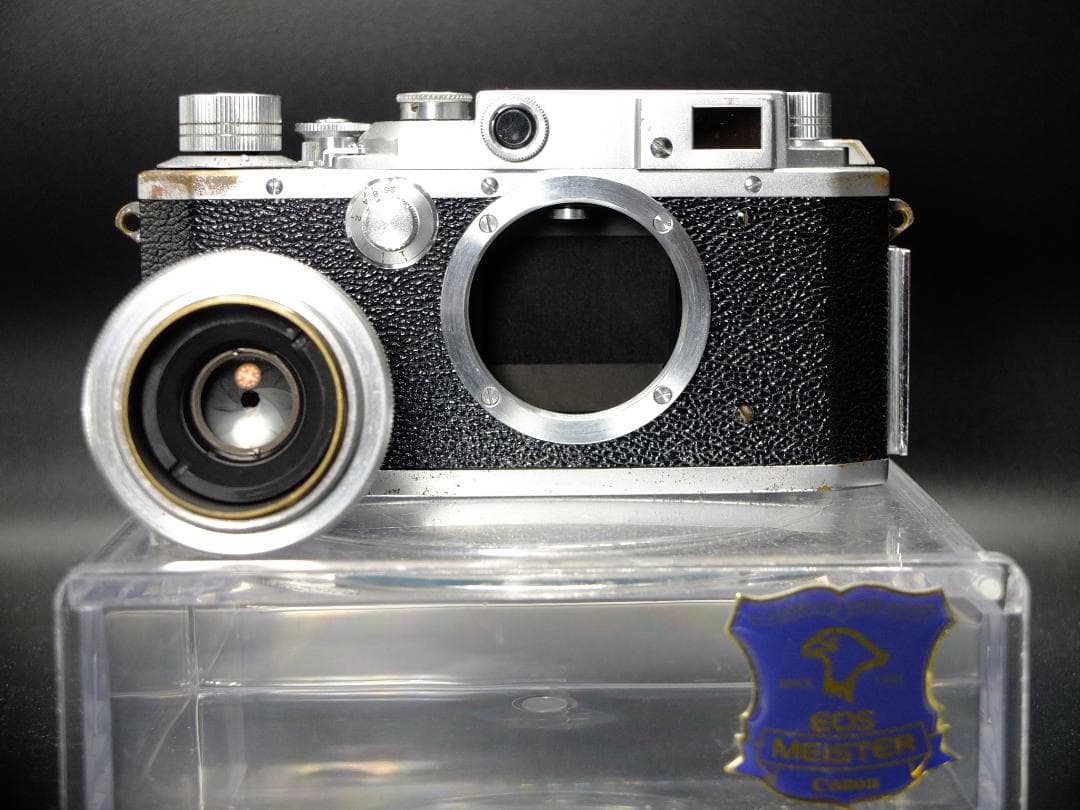 キャノンⅡF〈E・P〉／キャノン50mmf3.5ゼブラ付【実写確認整備品】