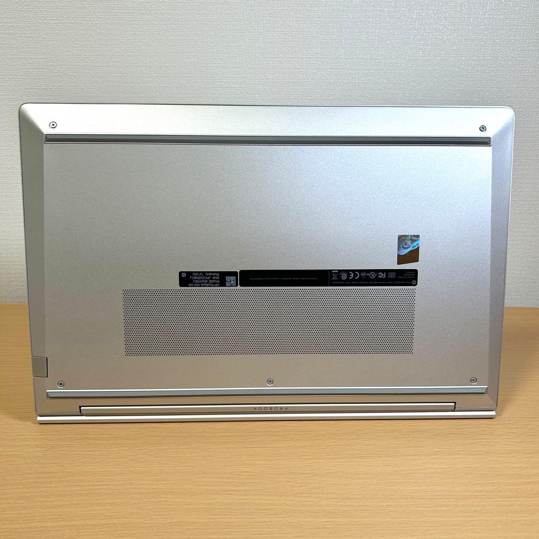 美品 hp Probook 450G9 i7 32GB 512GB 15型