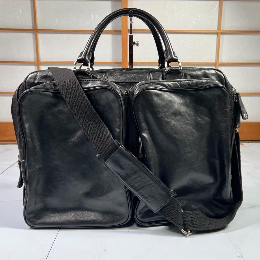 THE WARMTHCRAFTS マニュファクチャー SAM 黒 ビジネスバッグ