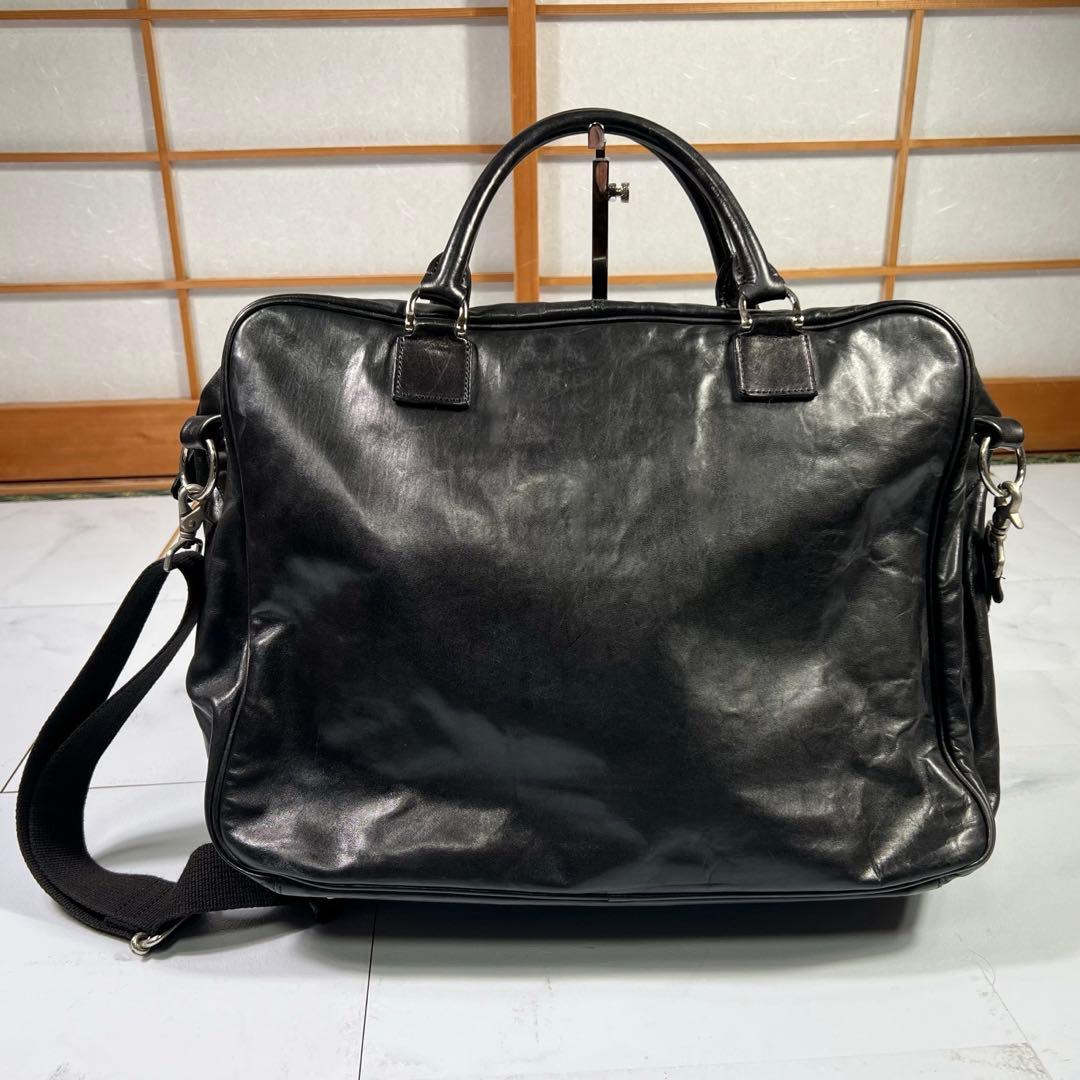 THE WARMTHCRAFTS マニュファクチャー SAM 黒 ビジネスバッグ