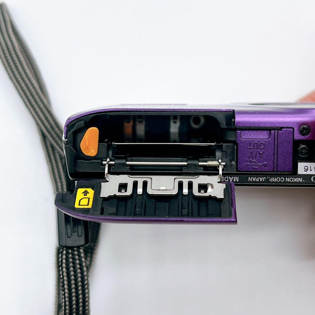 【極美品】NIKON COOLPIX S3100 箱アリ パープル オールド