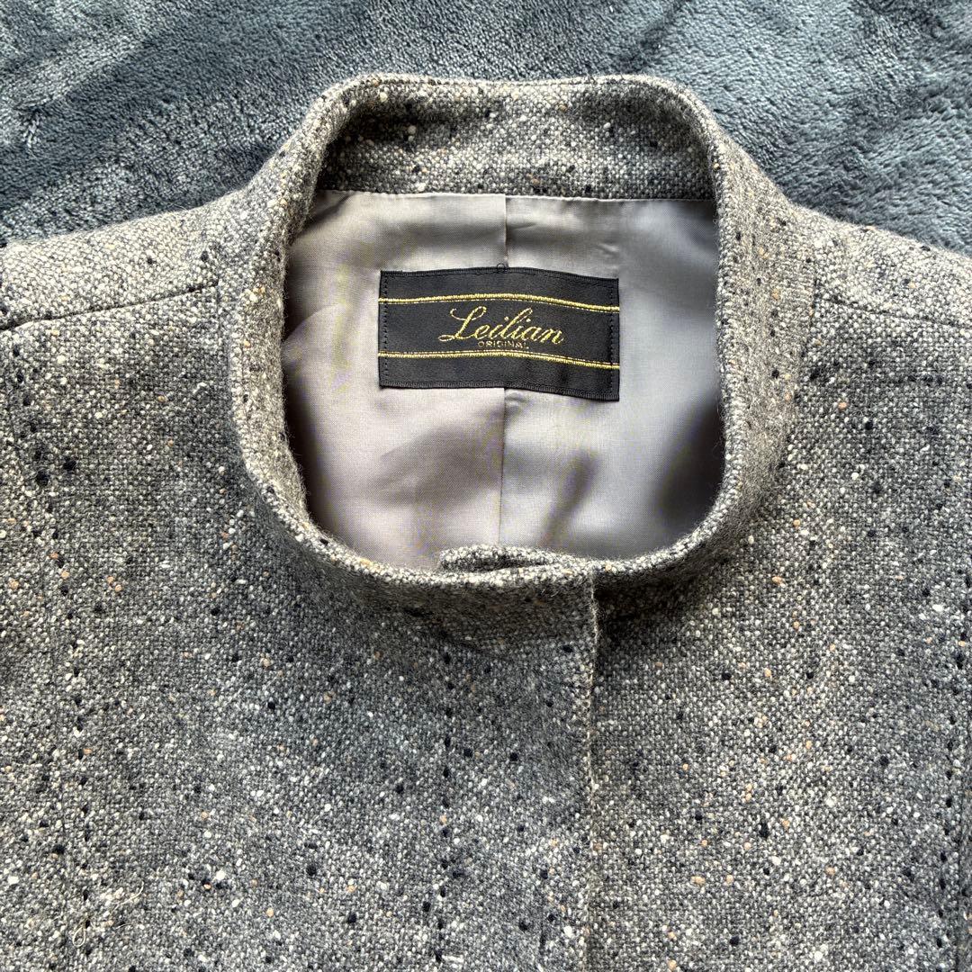 カシミア100% Leilian レリアン tweedセットアップ 13号
