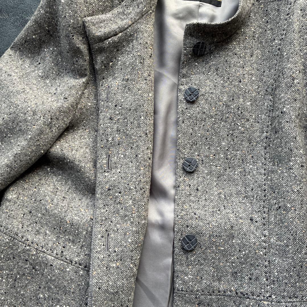 カシミア100% Leilian レリアン tweedセットアップ 13号