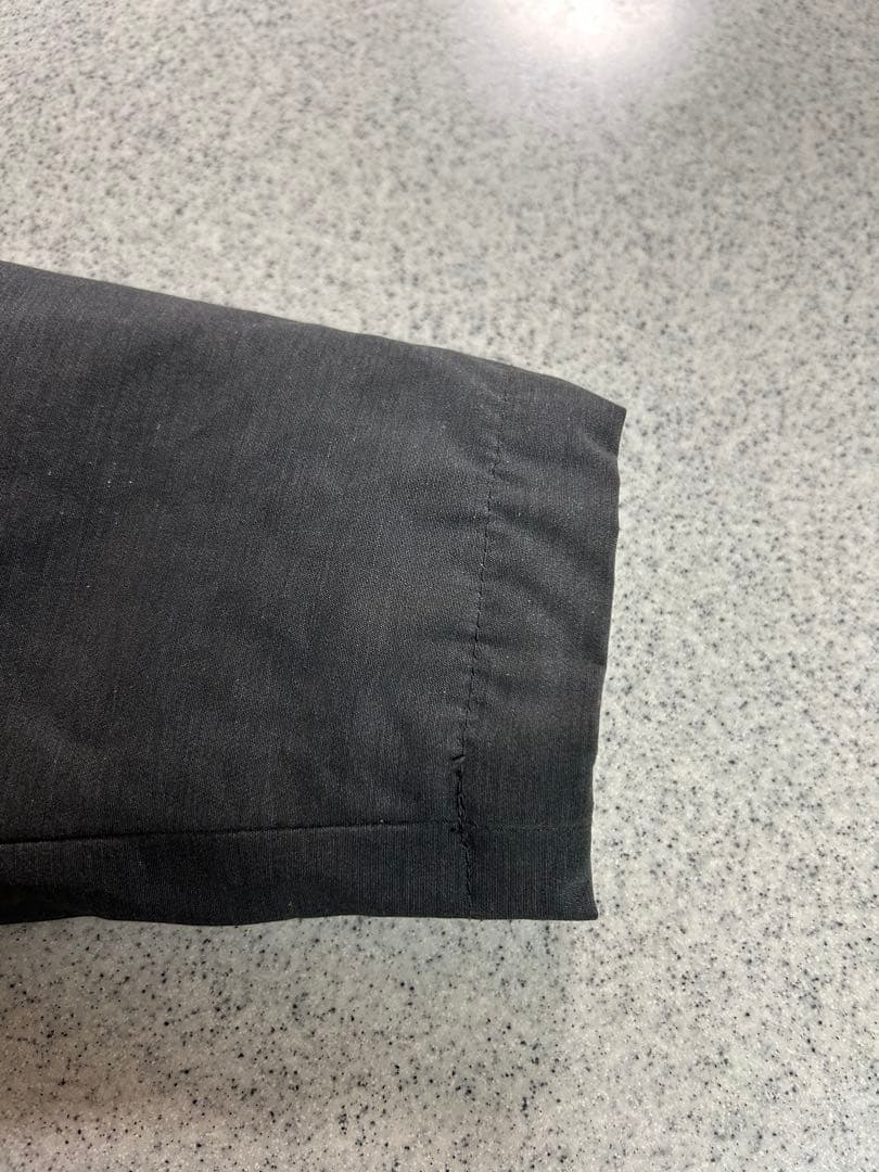 DANTON グレー ファー付きダウンジャケット