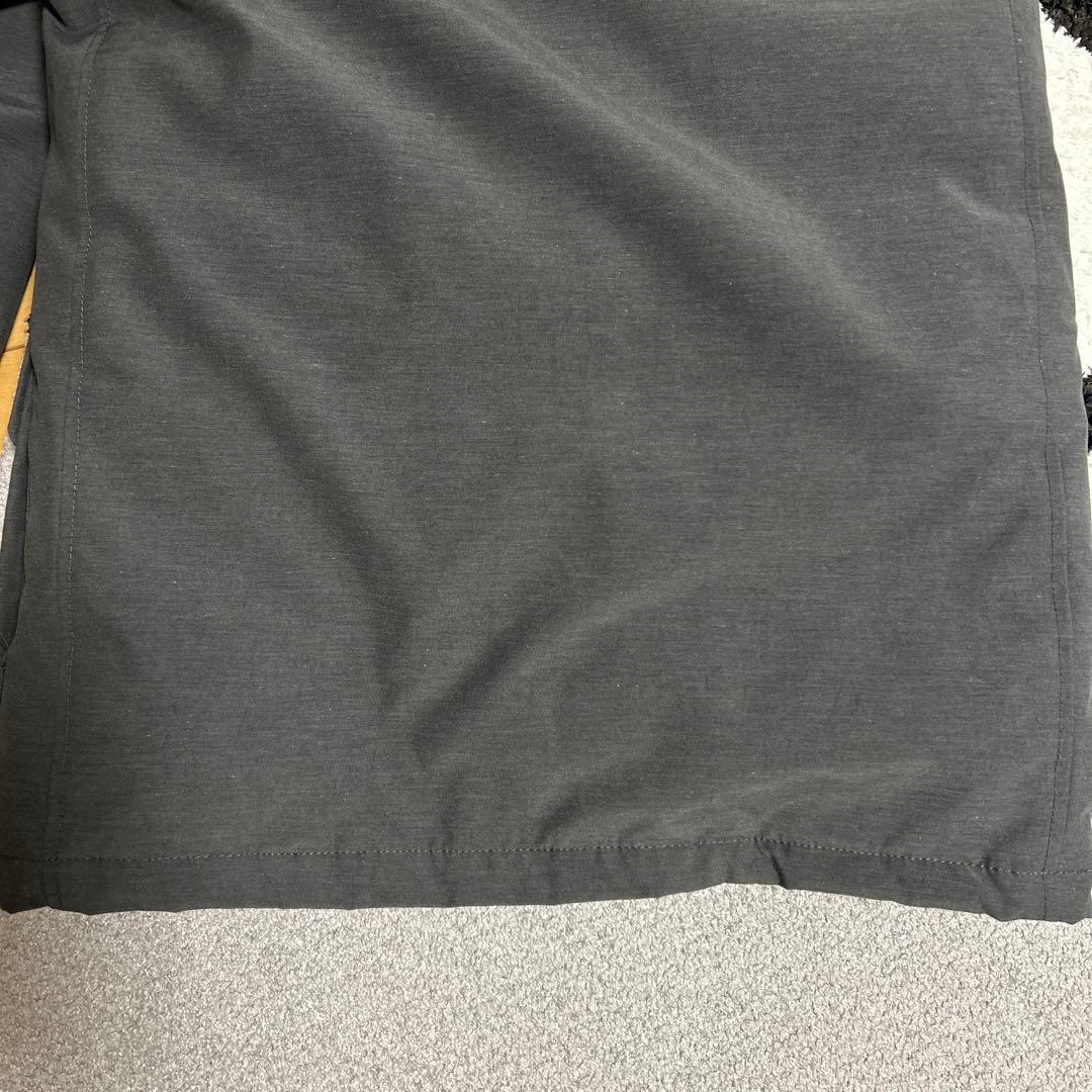 DANTON グレー ファー付きダウンジャケット