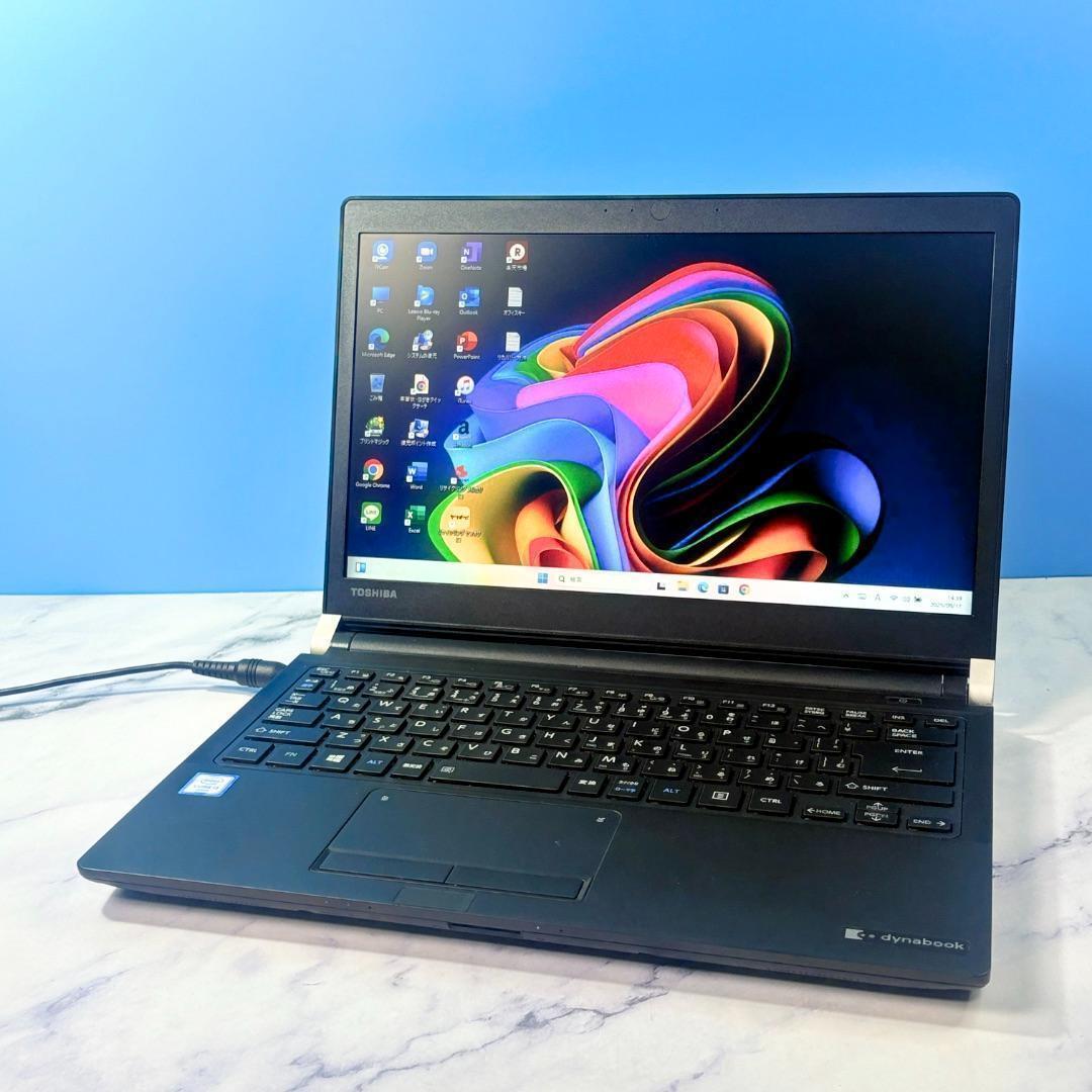 メモリ16GB★コンパクト★SSDで爆速・MSオフィス付・ノートパソコン