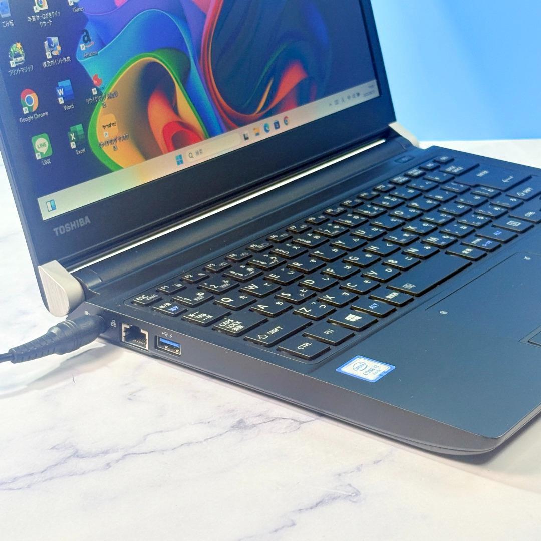 メモリ16GB★コンパクト★SSDで爆速・MSオフィス付・ノートパソコン