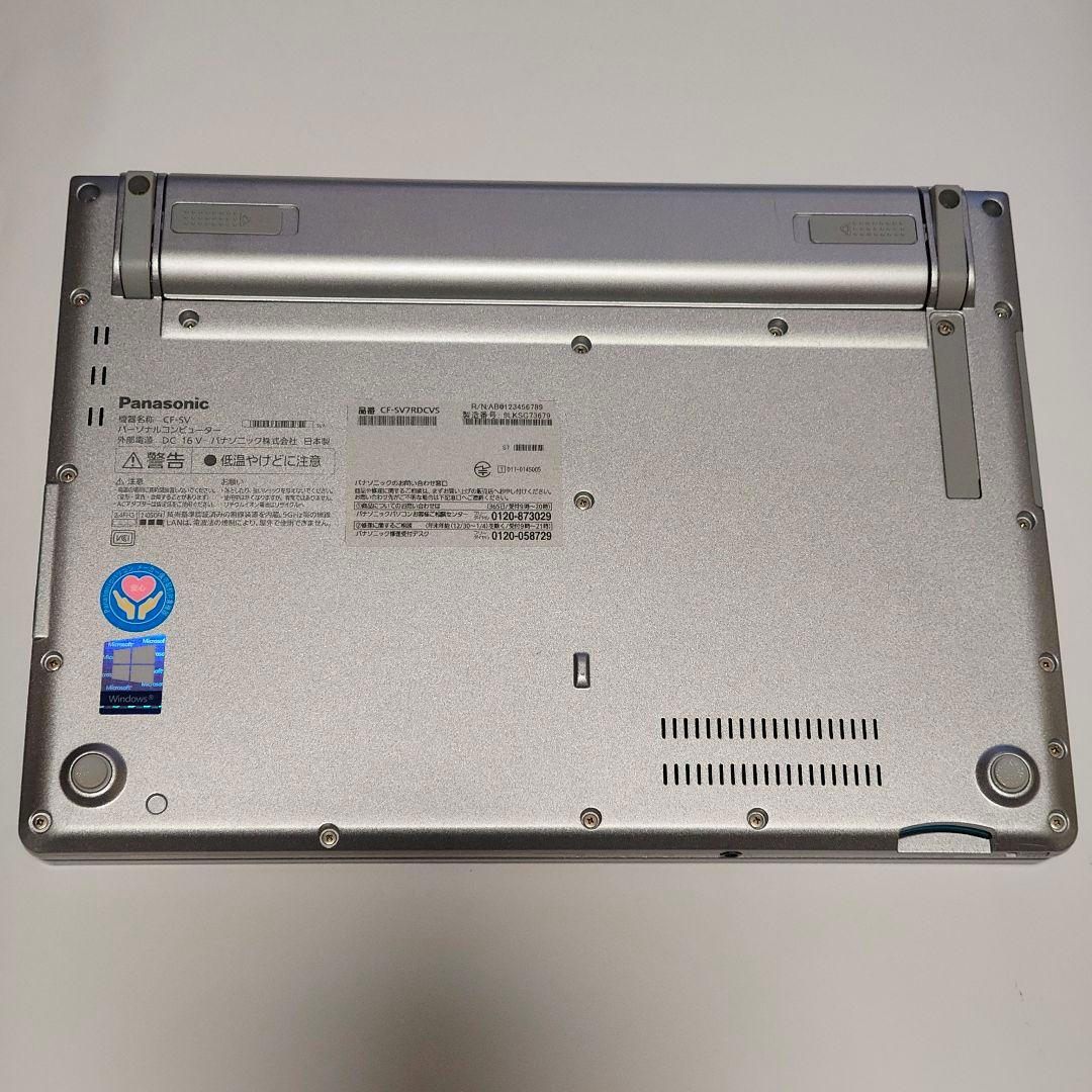 Let's note CF-SV7 i5 SSD:128GBレッツノート