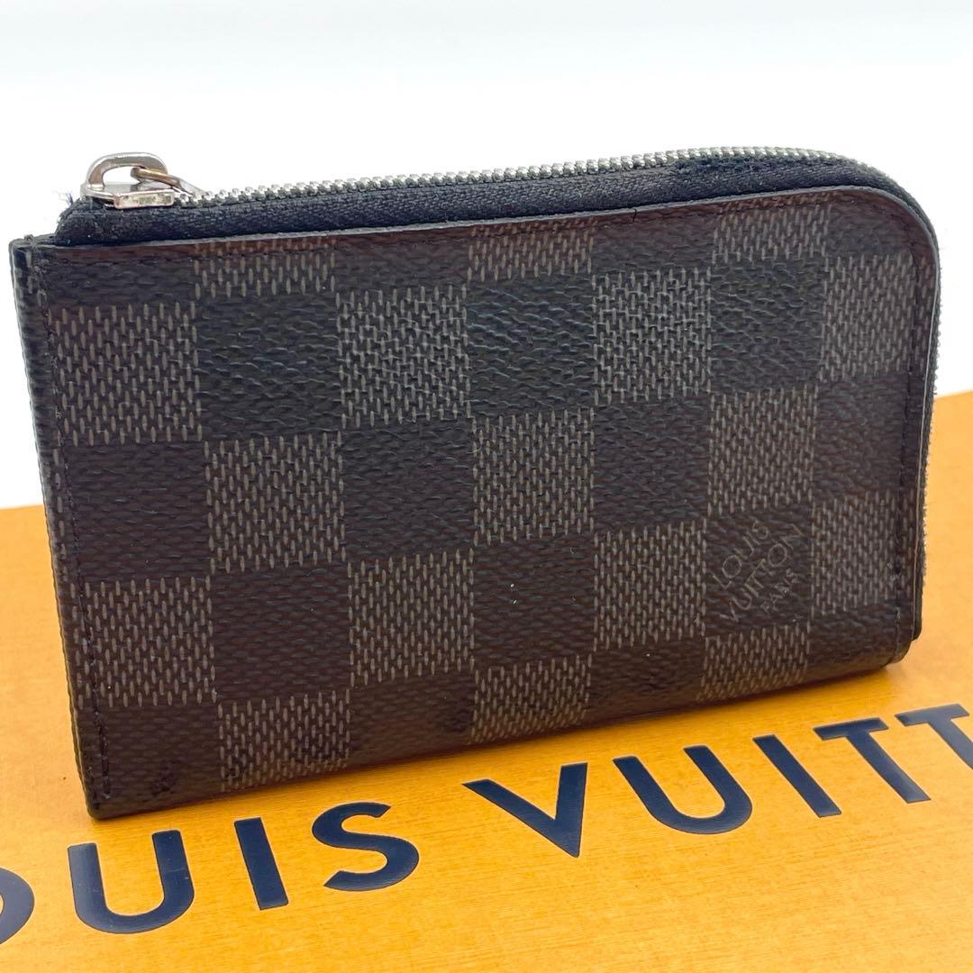 ルイヴィトン ポルトモネ パース ダミエグラフィット カードケース 黒