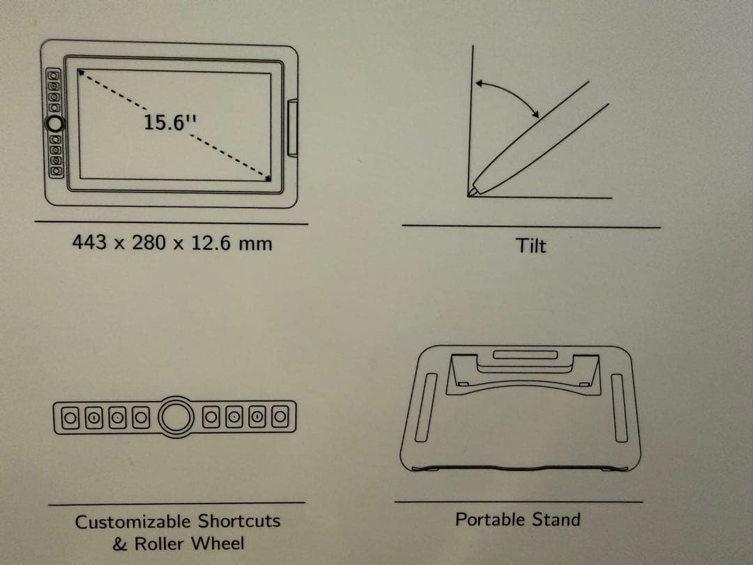 【新品未使用】 XP-PEN Artist 15.6 Pro ペンタブレット本体