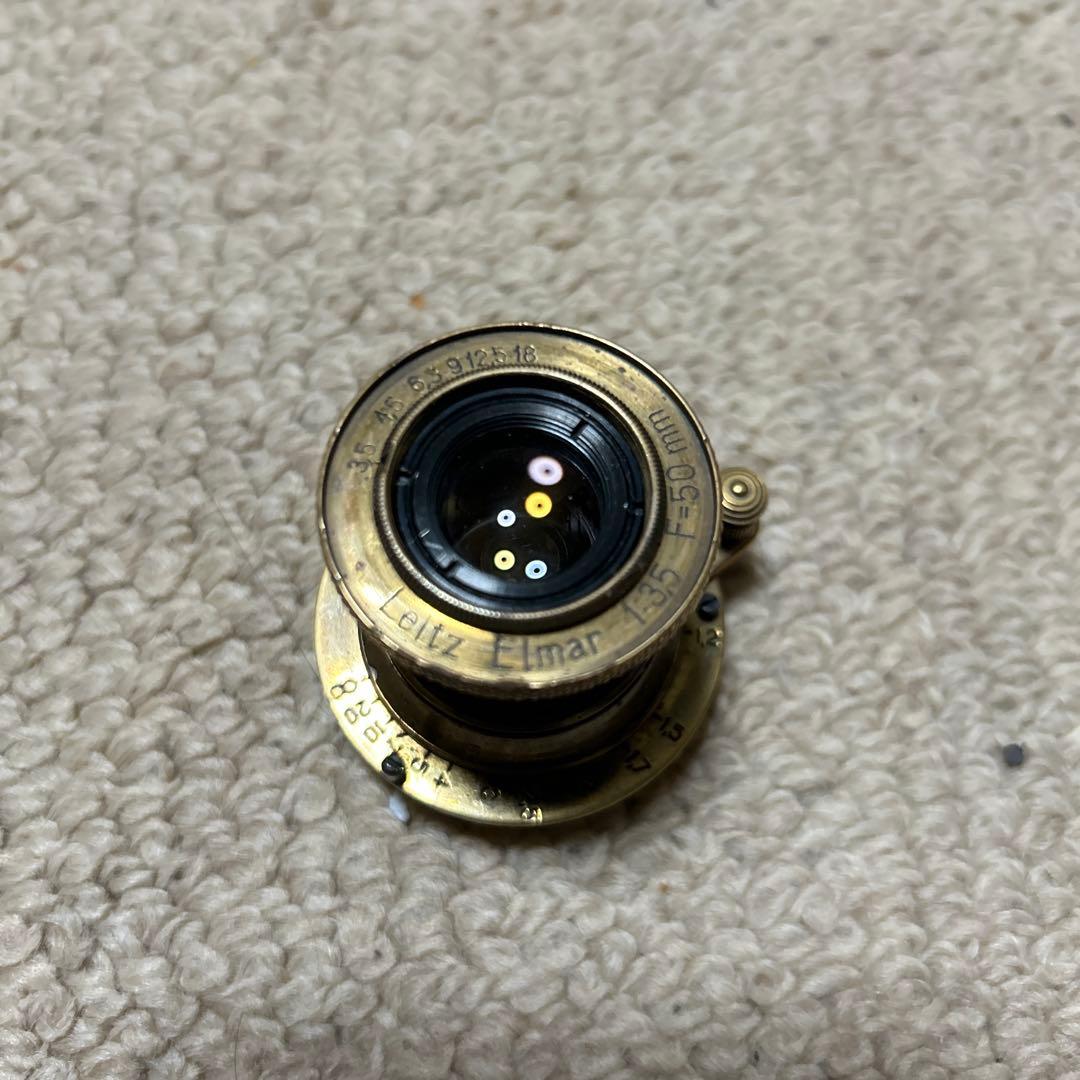 バルナックライカ、レンズ　ゴールド　OLYMPIADA BERLIN 1936