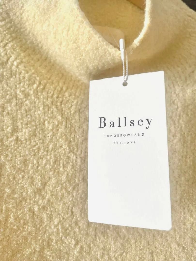 【tm select】新品未使用タグ付 ボールジィ ウールシルクセーター