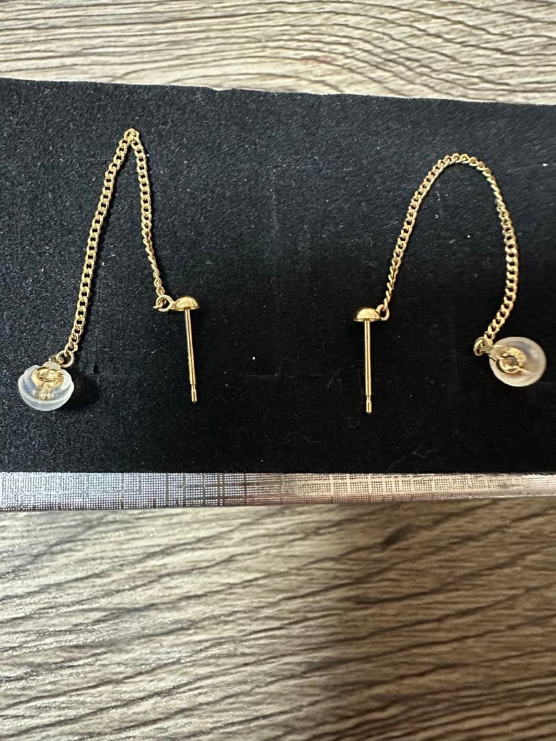 ［Ｋ１８］喜平チェーンピアス