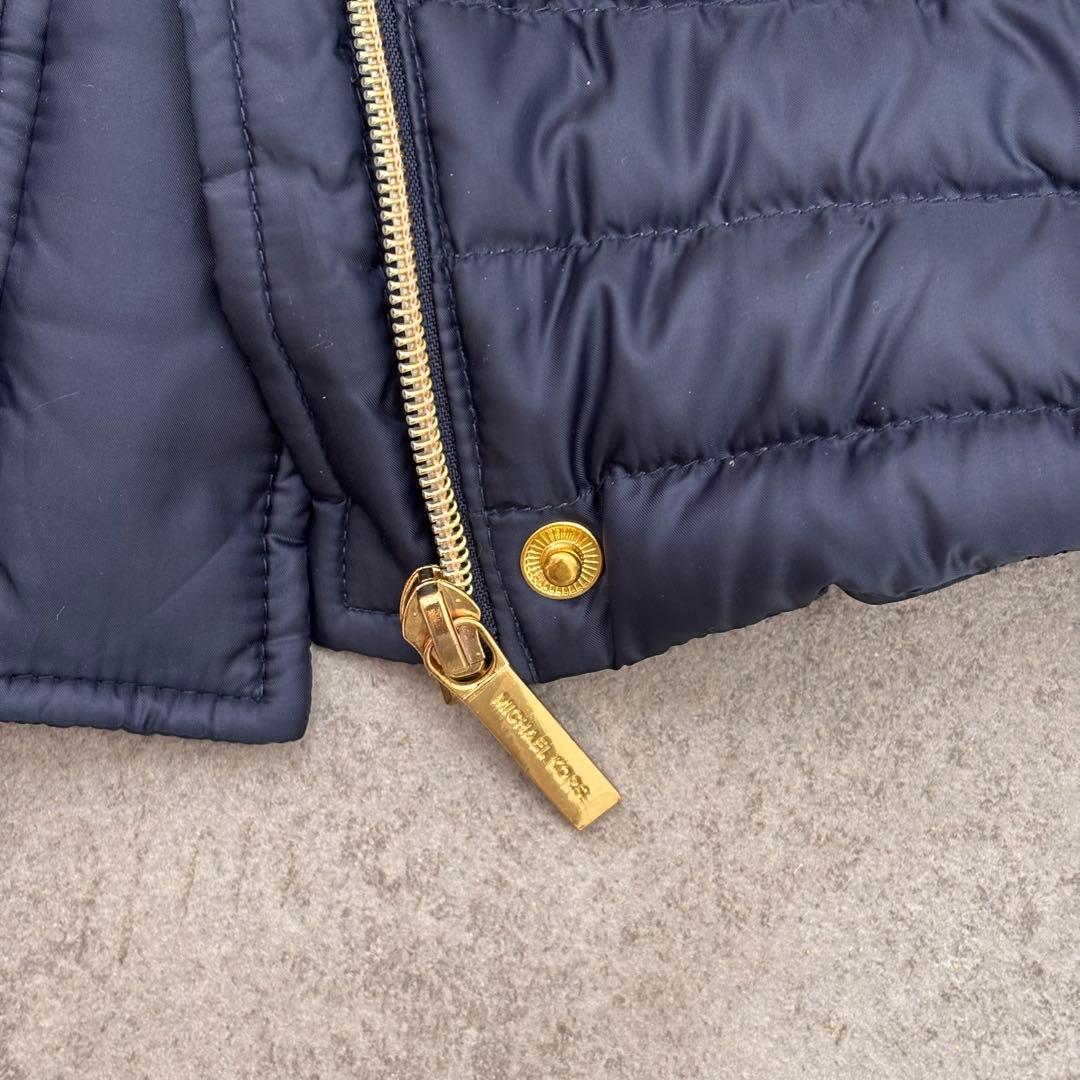 極美品　MICHAEL KORS ネイビー　ダウンジャケット S 2WAY