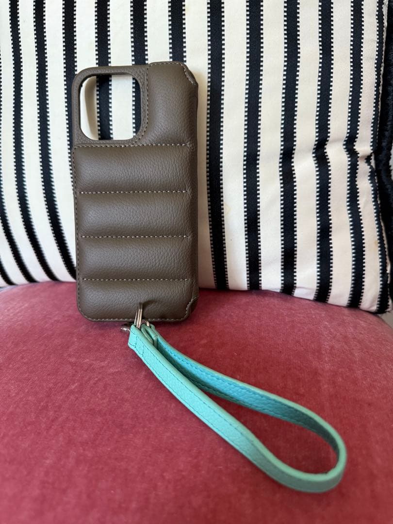 極美品　iPhone15ProMax ETOPE 携帯ケース（デミュウ）