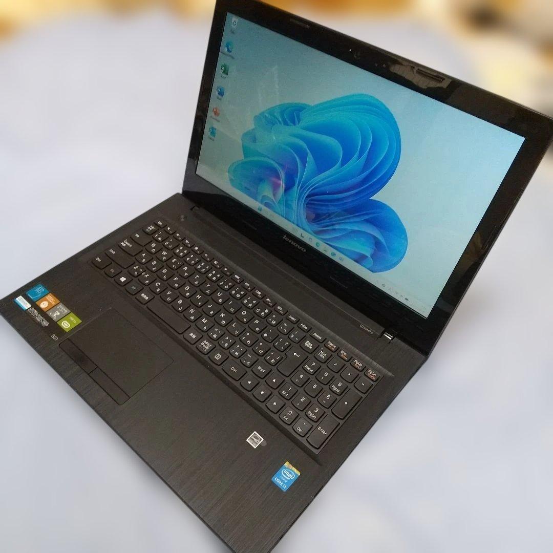 Lenovo ノートPC ブラックWindows11 SSD Office