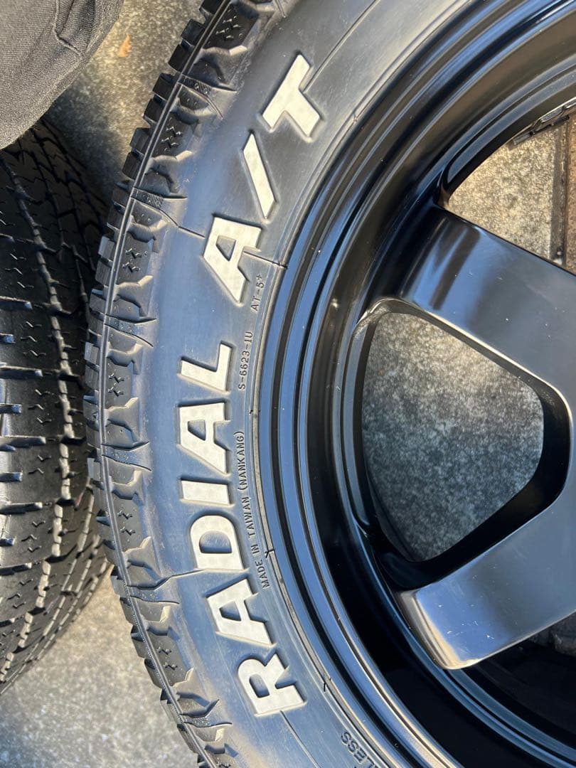 あ*)様 マッドスター ラジアル A/T 195/65R15 タイヤ4本　ホイー