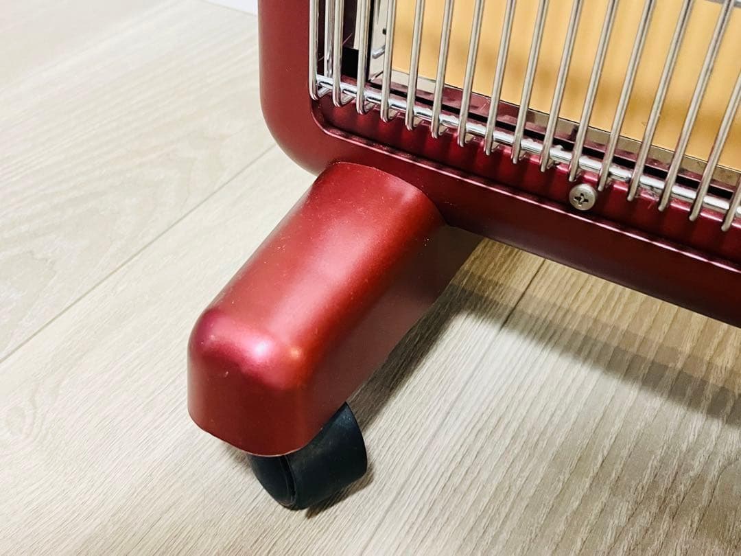 遠赤外線暖房機 サンルミエ タイマー付 E800L-TM レッド