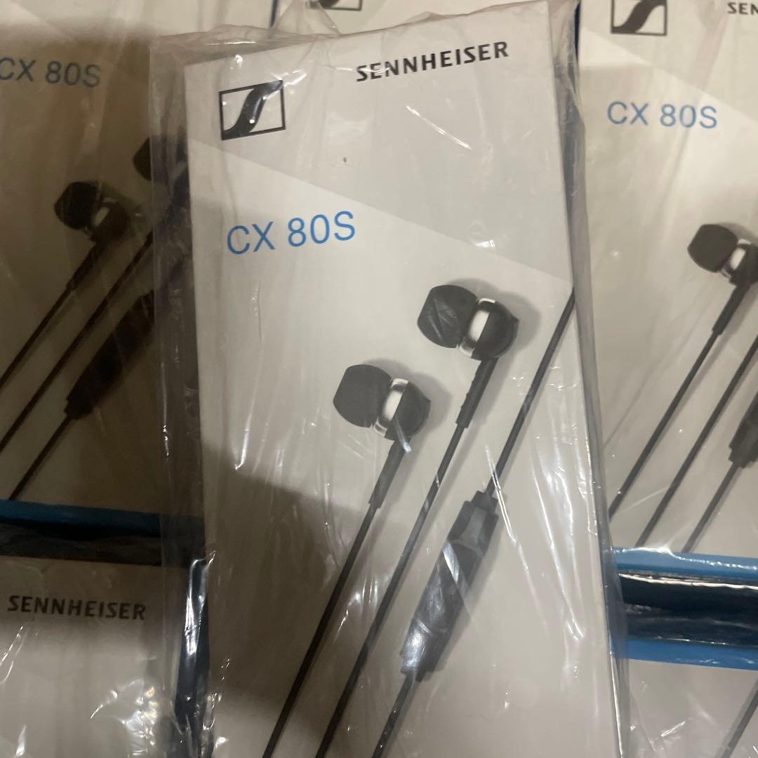 SENNHEISER有線イヤホン CX80S １０点
