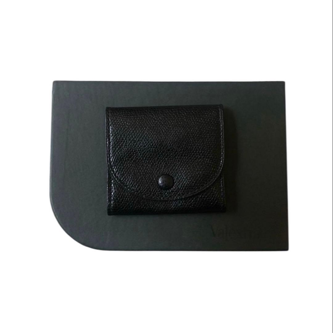 ご要望価格　極美品 Valextra スナップボタン ケース ブラック