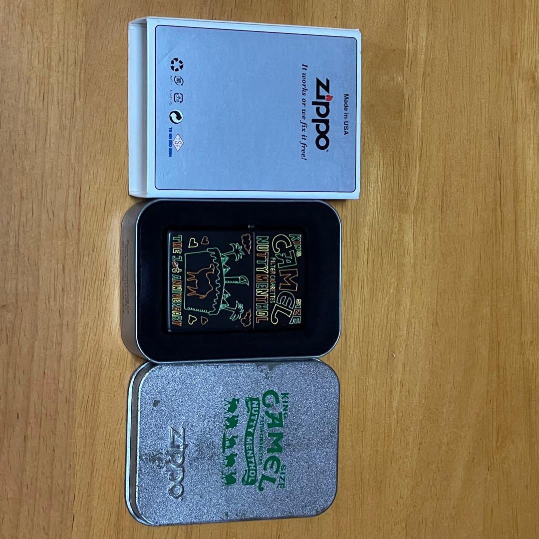 【abc111】 ZIPPO NUTTY MENTHOL camel