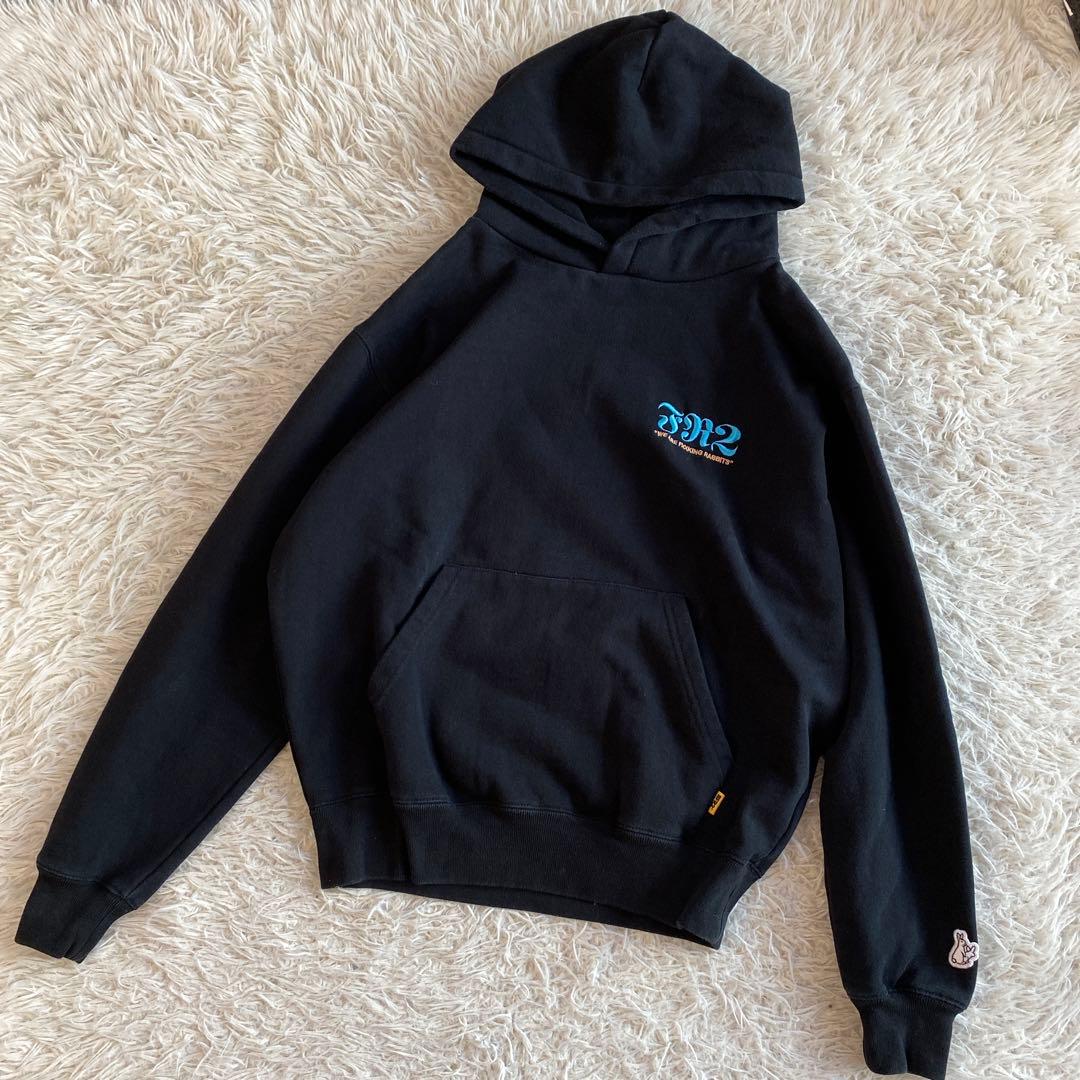 Kawasaki希少【FR2】エフアールツー　パーカー M ブラック