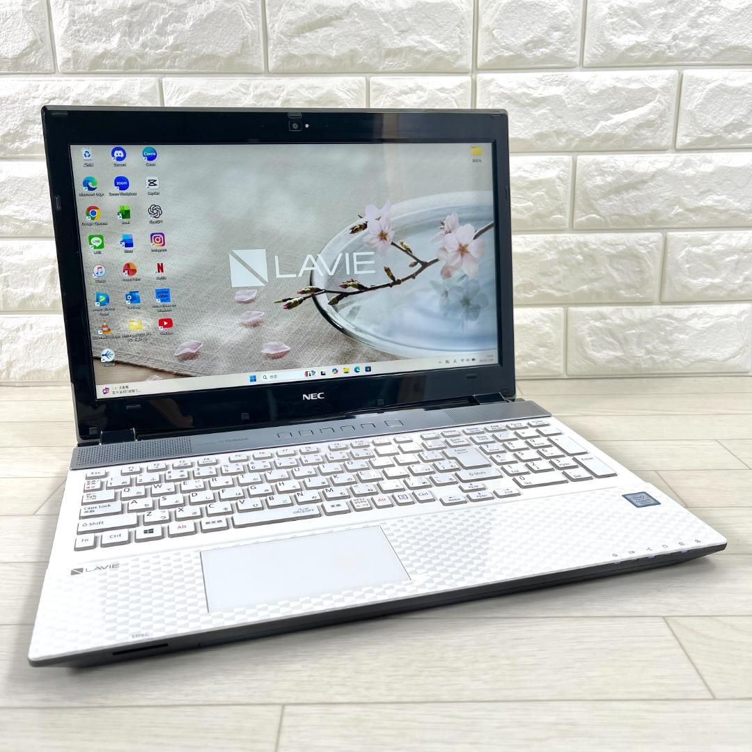 NEC LAVIE i7 SSD＋HDD メモリ16 タッチパネル ノートPC.
