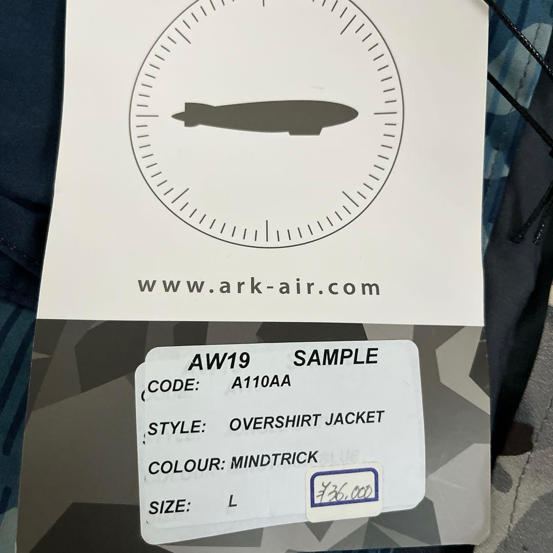 ArkAir ミリタリージャケット メンズ L 迷彩柄